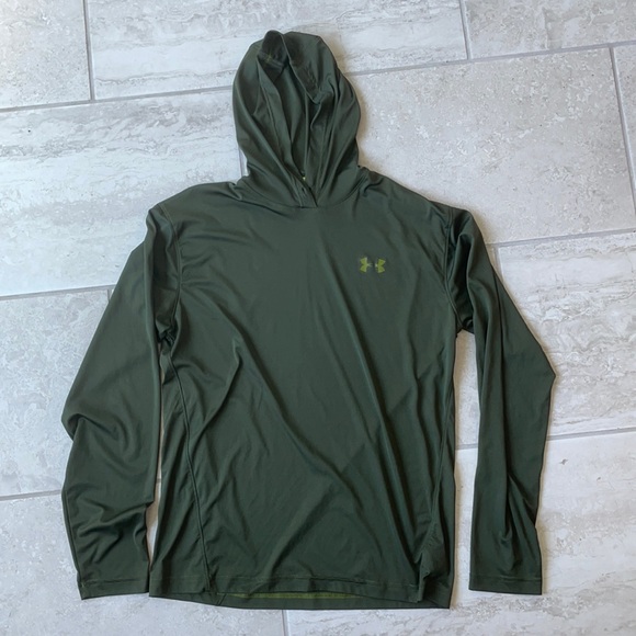Men’s Under Armour Hooded Long Sleeve Shirt - Picture 1 of 5